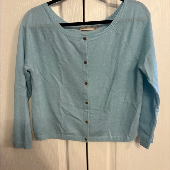 Tory Burch Light Blue Cardigan - Picture 2 of 3